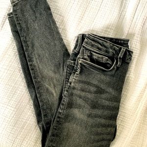 FRAME grey denim jeans